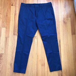 Bonobos Weekday Warrior Monday Blue Dress Pants Slimtaper 36x28.5